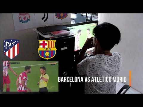 Barcelona vs Atletico Madrid Full highlights fan Reaction Messi Messi!