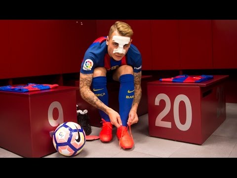 BEHIND THE SCENES: Lucas Digne’s presentation as a new FC Barcelona player