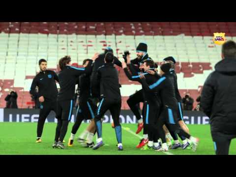 [BEHIND THE SCENES] Arsenal FC – FC Barcelona (Champions League 2015/16)