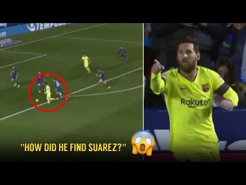 What Messi Did Before Suarez's Goal | Levante vs Barcelona 0-5