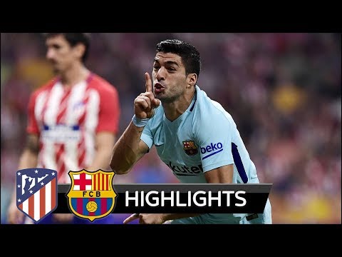 Atletico Madrid vs Barcelona 1-1 – All Goals & Extended Highlights – La Liga 14/10/2017 HD