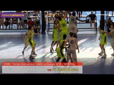 U16M – STELLA AZZURRA ROMA vs FC BARCELONA.- SemiFinal Torneo Internacional Cadete La Orotava 2018