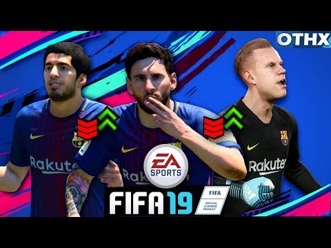 FIFA 19 | Barcelona Player Ratings Prediction ft. Messi, Ter Stegen, Suarez | @Onnethox