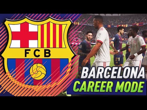 FIFA 18 BARCELONA CAREER MODE!!! #2 – CHAMPIONS LEAGUE FINAL!