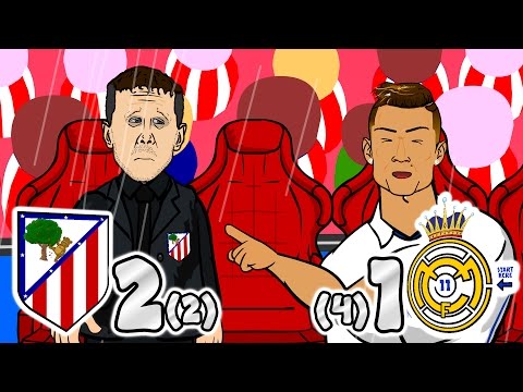 ATLETI OUT! Atletico Madrid vs Real Madrid (Parody 2-1 Semi-Final Champions League Goals Highlights)