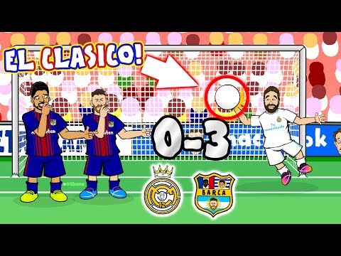 ?0-3! El Clasico 2017!? Real Madrid vs Barcelona (Parody Goals and Highlights Song)