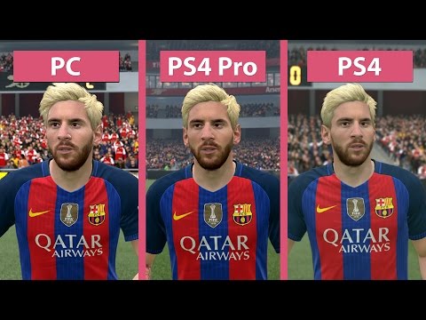 4K UHD | FIFA 17 – PC 4K vs. PS4 Pro 4K vs. PS4 Graphics Comparison
