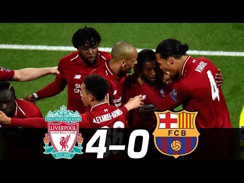 Liverpool vs Barcelona 4-0 – All Goals and Highlights – UCL 2019 HD ( From The Stadium )