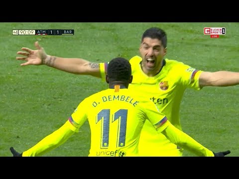 Ousmane Dembélé vs Atlético Madrid Away 2018 | La Liga 1080p