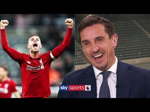 'I'VE GONE PAST CARING!' – Gary Neville in jest about the title race between Liverpool & Man City