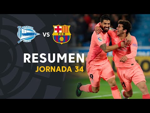 Resumen de Deportivo Alavés vs FC Barcelona (0-2)