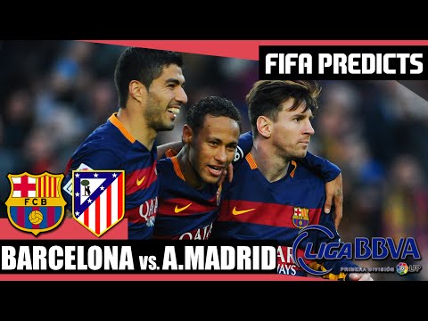 Barcelona vs Atlético Madrid | FIFA Predicts! (30/01/2016)