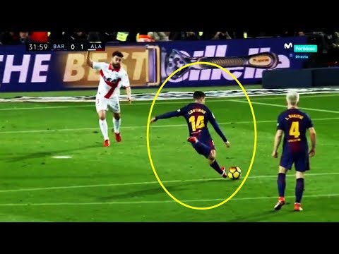 PHILIPPE COUTINHO●FIRST MATCH FOR FC BARCELONA IN LA LIGA VS ALAVES 28/01/2018||HD