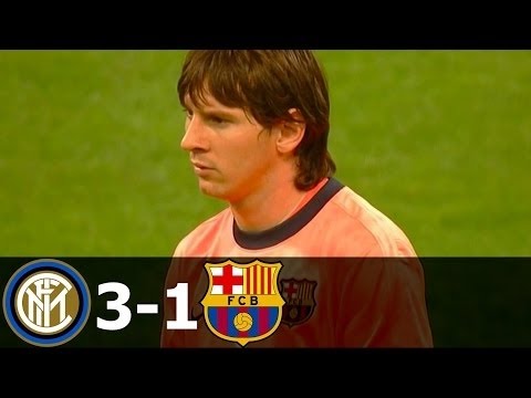 Inter Milan vs FC Barcelona 3-1 Highlights UCL 2009-2010 HD 720p