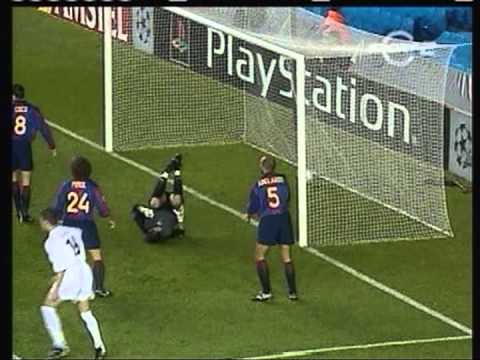 2000 October 24 Leeds United England 1 Barcelona Spain 1 Champions League