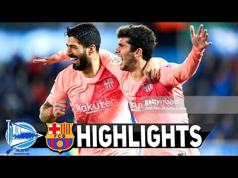 Alaves vs Barcelona 0-2 – Highlights & Goals Resumen & Goles 2019 HD