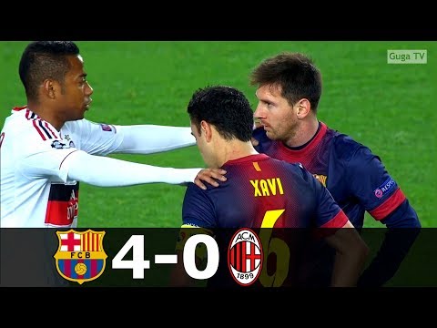 Barcelona vs Milan 4-0 – UCL 2012/2013 (2nd Leg) – Full Highlights HD