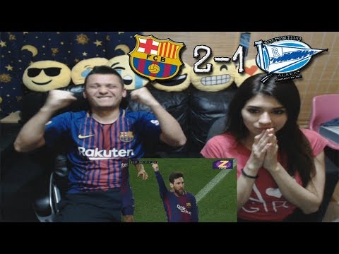 REACCIÓN DE UNOS HINCHAS (CON MI NOVIA) FC BARCELONA VS ALAVES 2-1 | LIGA SANTANDER
