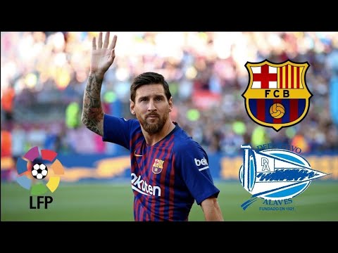 Fc Barcelona Vs ALAVES (FULL MATCH)