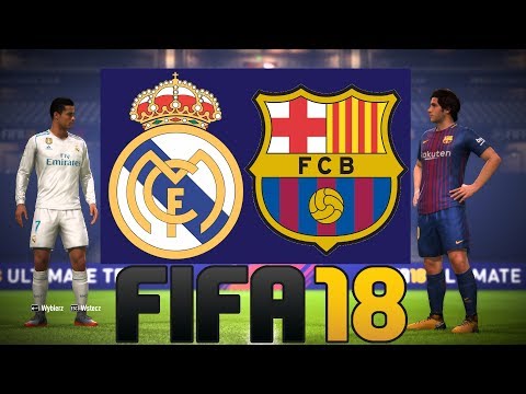 REAL MADRYT VS FC BARCELONA | FIFA 18 "POJEDYNKI ONLINE" HOGATY VS BARTEK #02 [PL/PC]