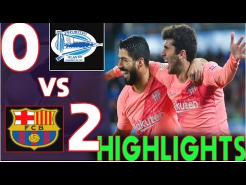 Alaves vs Barcelona | Hasil Liga Spanyol 24 April 2019- Bola TV |