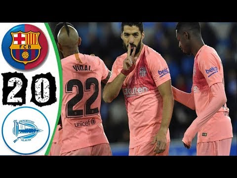 Deportivo Alavés vs Fc Barcelona (2-0)All Goals & Highlights RÉSUMÉ & GOLES ( Last Matches ) HD 2019