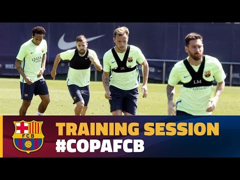 Players return to training to prepare for Copa del Rey Final