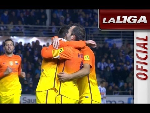 La Liga | Deportivo Alavés – FC Barcelona (0-3) | 30-10-2012 | 1/16 ida | Resumen