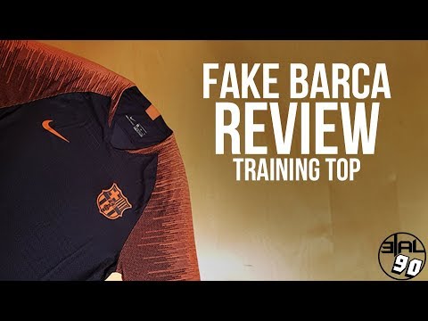 Fake Vaporknit Jersey for $8?? Player Version Barcelona Training Jersey