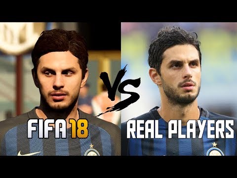 FIFA 18 – NEW PLAYER FACES VS REAL LIFE COMPARISON