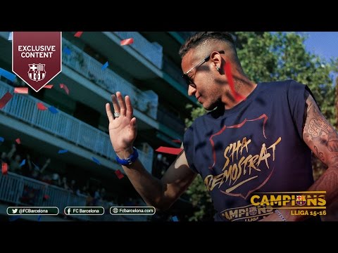 BEHIND THE SCENES: FC Barcelona La Liga Champions Victory Parade 2016