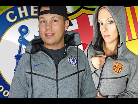 Barcelona & Chelsea Hoodie Training Kits Unboxing & Review