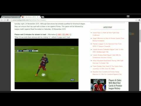 FC Barcelona vs AS Roma Live Stream Free