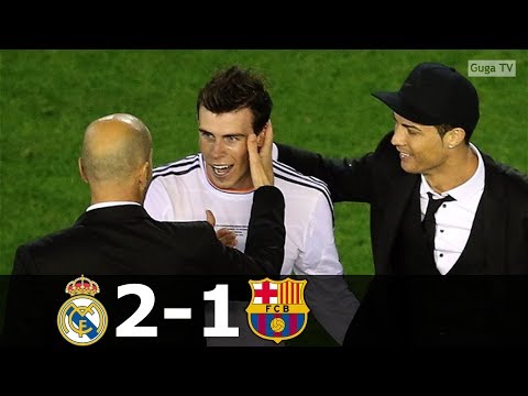 Real Madrid vs Barcelona 2-1 – Copa Del Rey Final 2014 – Highlights (English Commentary)