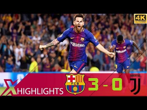 Barcelona vs Juventus 3-0 Extended Highlights & All Goals – UCL 17/18 – UHD 4K