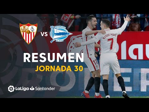 Resumen de Sevilla FC vs Deportivo Alavés (2-0)