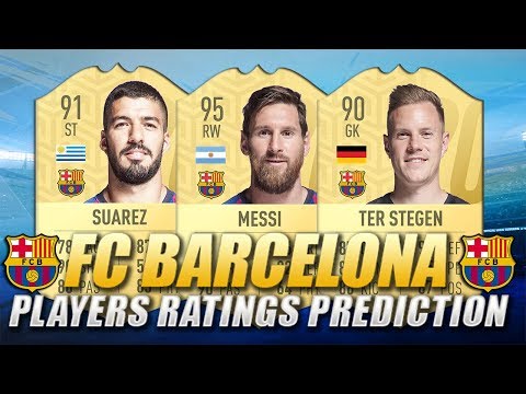 FIFA 20 | FC BARCELONA PLAYERS RATINGS PREDICTION | w/ Messi, Suarez & Ter Stegen