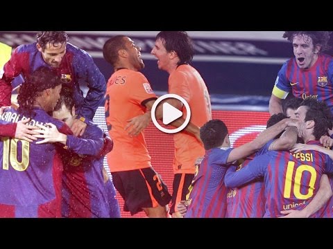 [HIGHLIGHTS] FC Barcelona's goals in the FIFA Club World Cup (1992-2011)