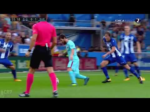 Lionel Messi Goal   Alaves vs Barcelona 0 1   La Liga 26 08 2017 HD