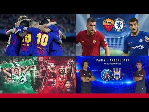 Olympiacos vs Barcelona – Roma vs Chelsea – Celtic vs Bayern Munich – PSG vs Anderlecht