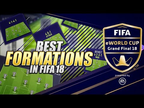 BEST FORMATIONS IN FIFA 18 ULTIMATE TEAM – FUTCHAMPIONS FINALS BARCELONA FIFA E-WORLD CUP