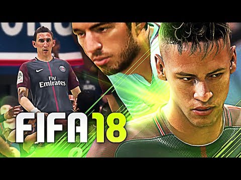 FIFA 18   PSG vs BARCELONA   PARTIDA COMPLETA EM FULL HD vs STEREO