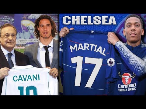 The TRANSFER NEWS Show 2018 ft. Martial to Chelsea | Cavani to Real Madrid | Malcom to Barcelona
