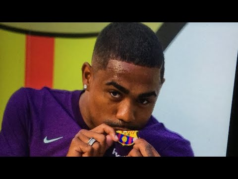 Malcom first day at Barcelona training ground 2018