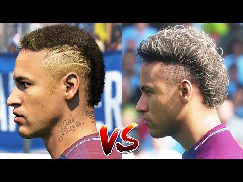 FIFA 18 New Face Updates vs PES 18