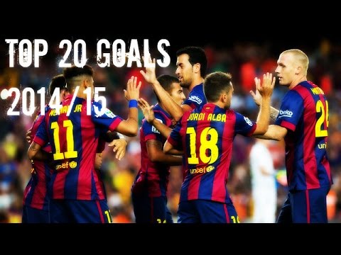 FC Barcelona – Top 20 Goals 2014/15 ● HD