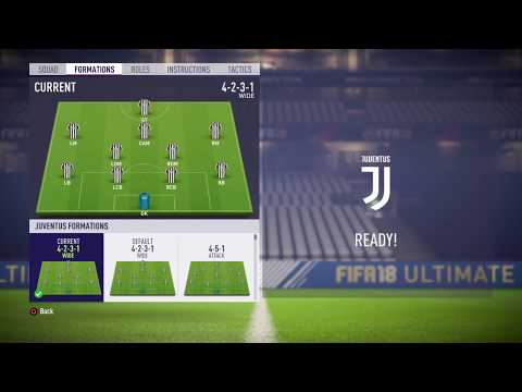 FIFA 18 Juventus review – Best formation, Best tactics and instructions