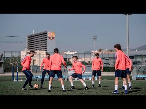 Nike Football Presents: Pro Masterclass ft. FC Barcelona – the 3P’s session.