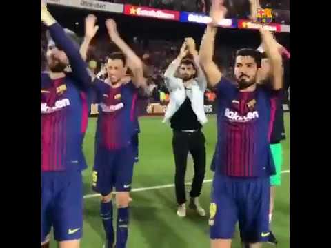 fcbarcelona? Ale, ale, aleeeee… ?? Bravo Camp Nou