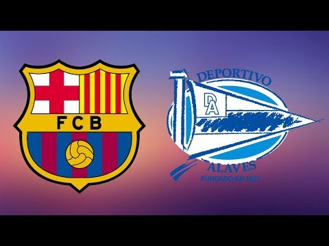 Barcelona vs Deportivo Alaves Full Match – La Liga 2018/19 – Gameplay